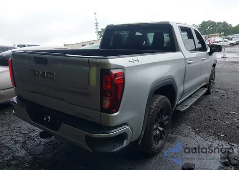 2021 GMC Sierra 4Wd Short Box Elevation from USA, damaged, VIN 3GTU9CET7MG423056